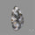 Marcasite With Quartz Cabochon