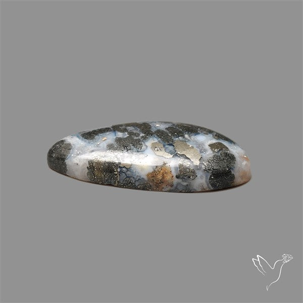 Marcasite With Quartz Cabochon
