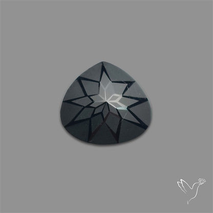 Black Spinel Precision Cut Handcarved