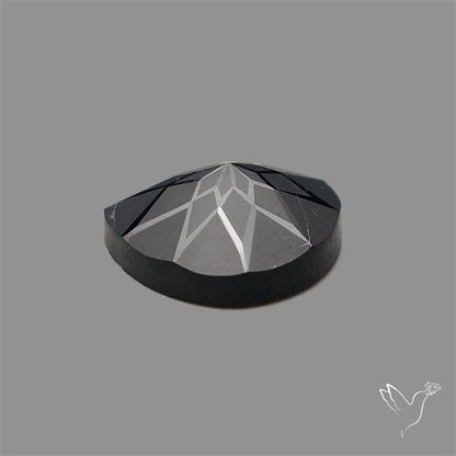 Black Spinel Precision Cut Handcarved