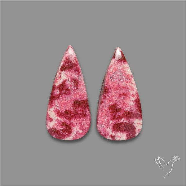 Thulite Pair