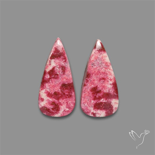 Thulite Pair