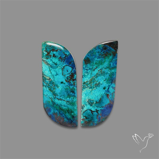 Shattuckite Pair