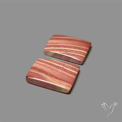 Red Jasper Pair