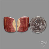 Red Jasper Pair