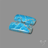 Sky Blue Apatite Pair