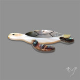 Abalone Shell Inlay Mother Of Pearl Tortoise