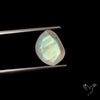 Rose Cut Faceted Rainbow Moonstone