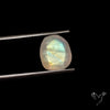 Rose Cut Faceted Rainbow Moonstone