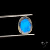 Rose Cut Faceted Rainbow Moonstone