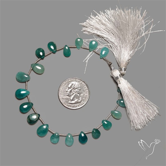 Grandidierite Beads Line