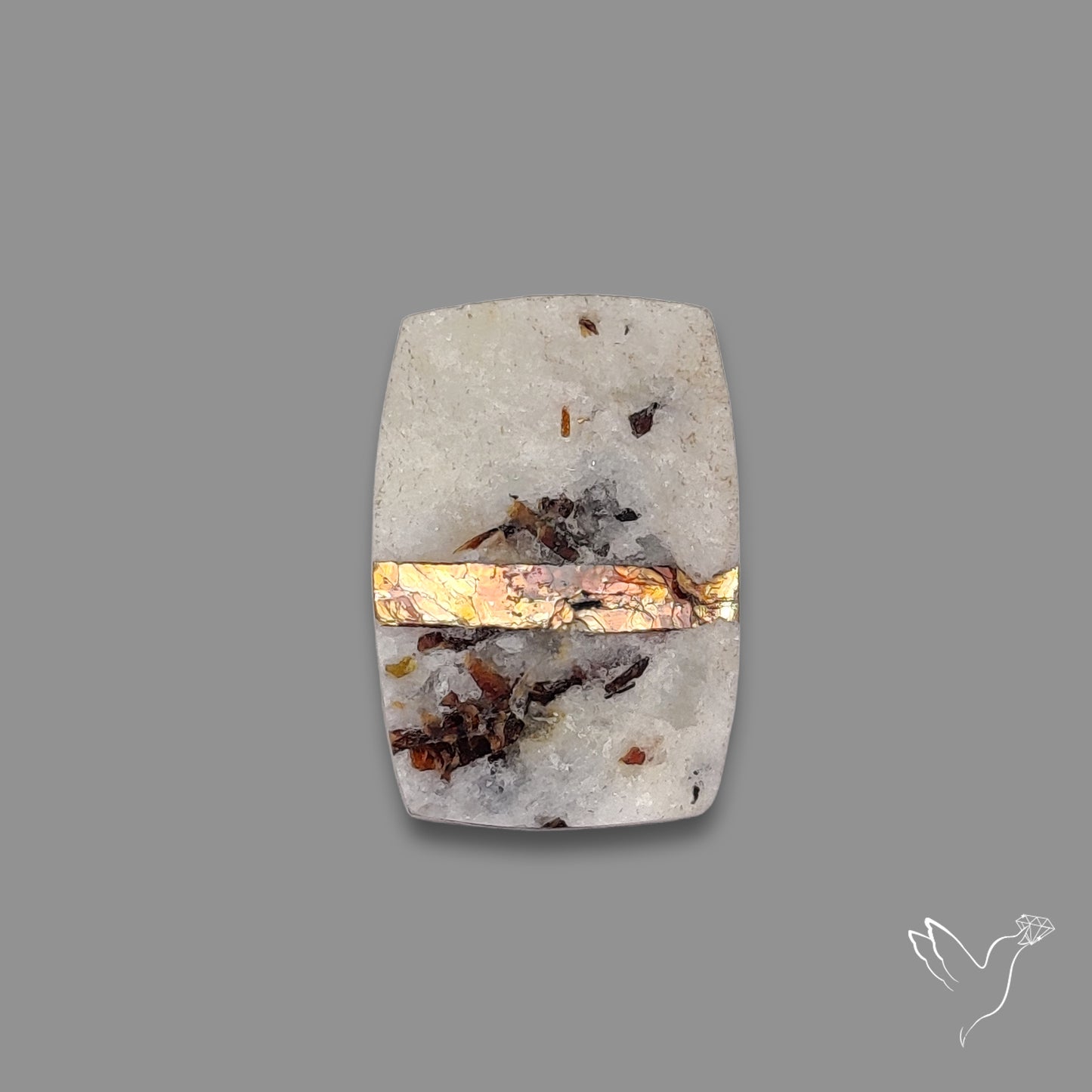 Raw Face Astrophyllite Druzy