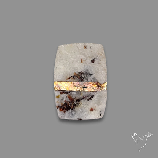 Raw Face Astrophyllite Druzy