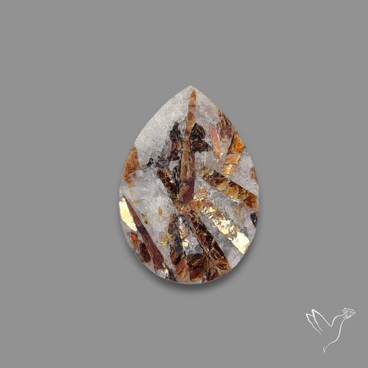 Raw Face Astrophyllite Druzy