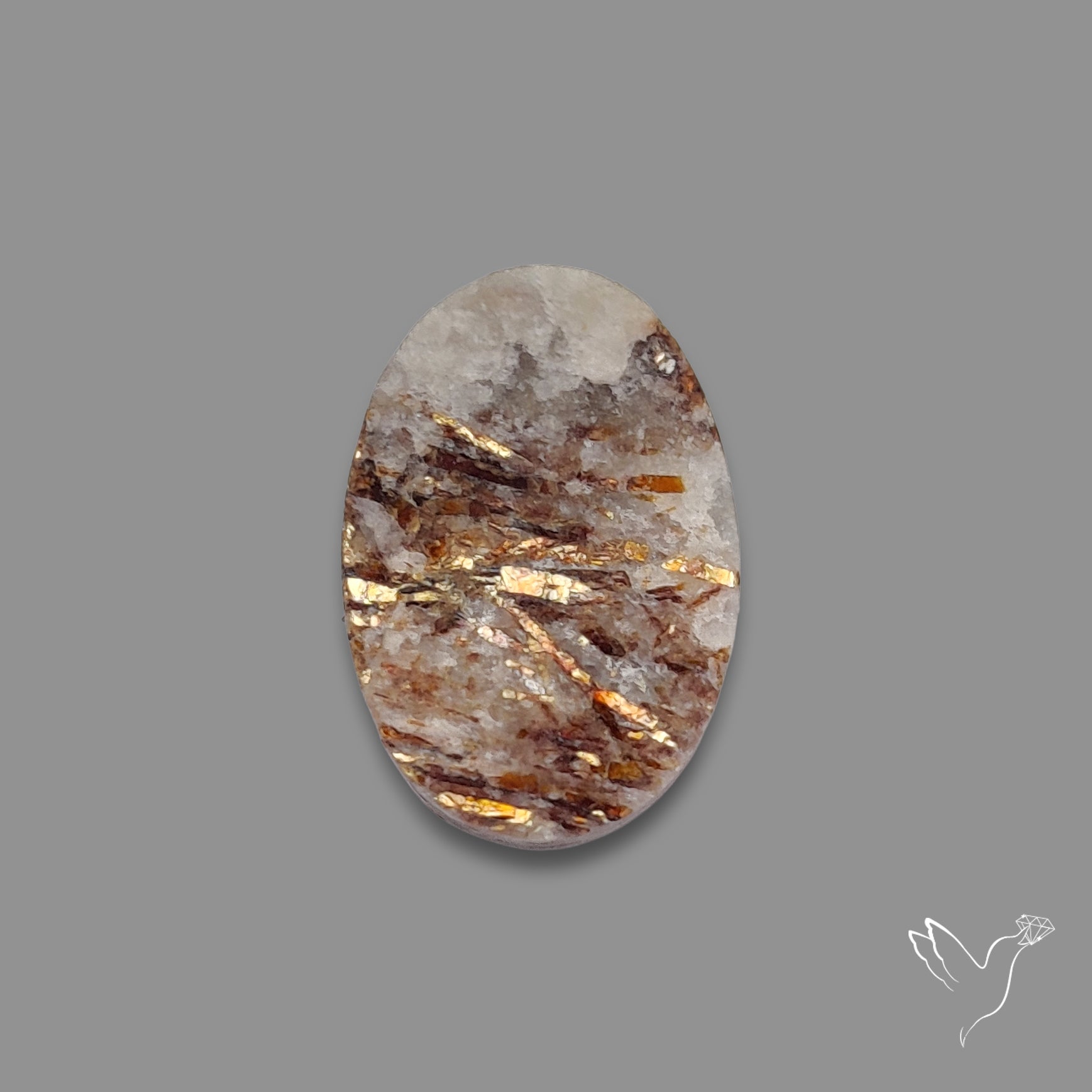 Raw Face Astrophyllite Druzy