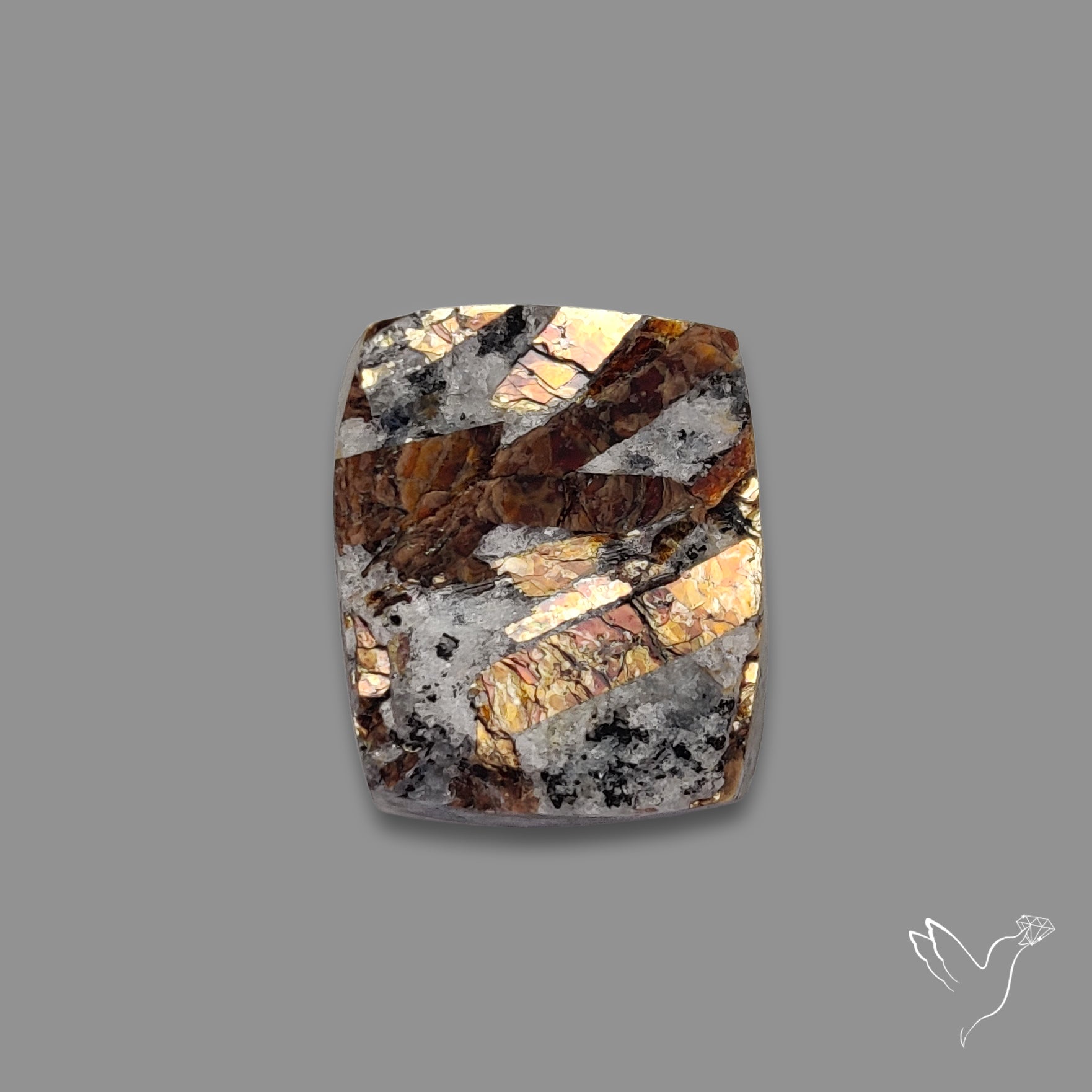 Raw Face Astrophyllite Druzy