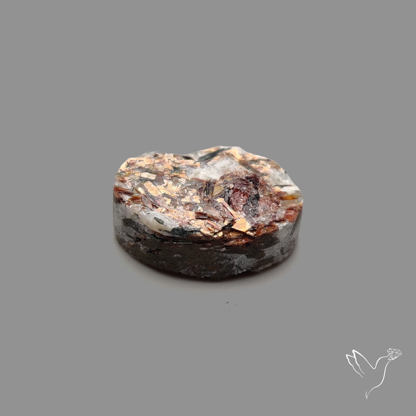 Raw Face Astrophyllite Druzy