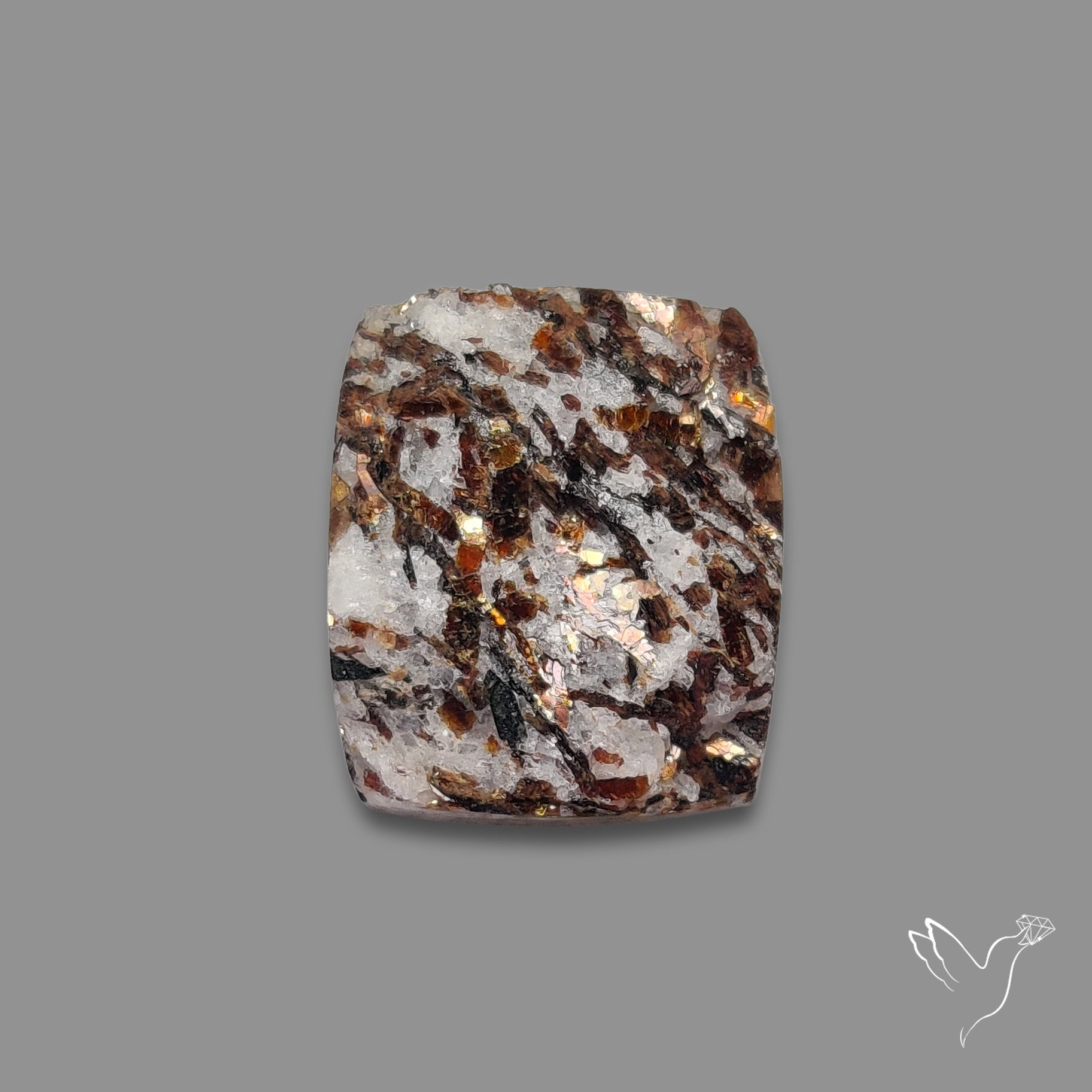 Raw Face Astrophyllite Druzy