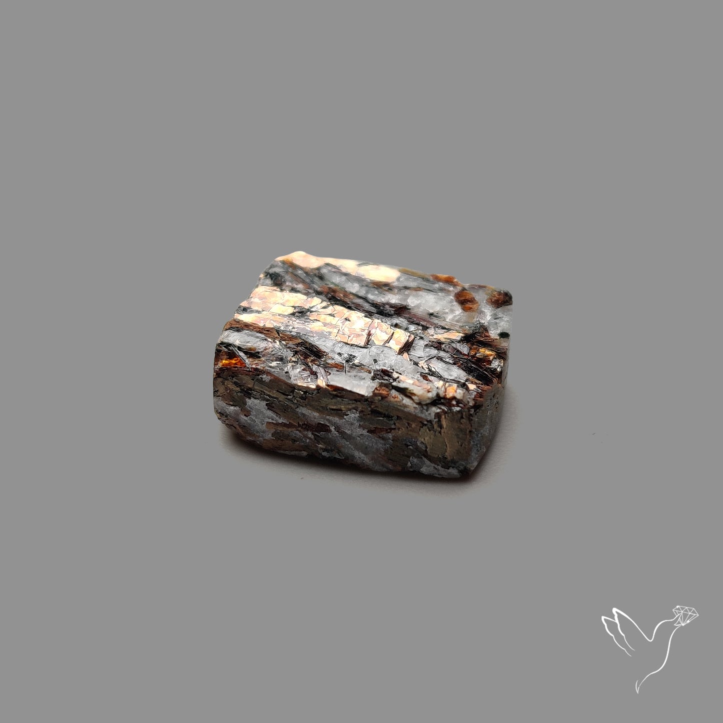 Raw Face Astrophyllite Druzy