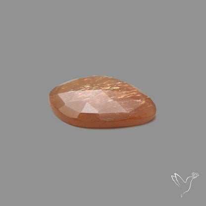 Rose Cut Meteor Shower Sunstone