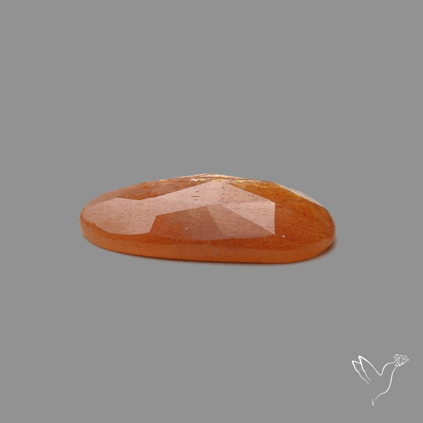 Rose Cut Meteor Shower Sunstone