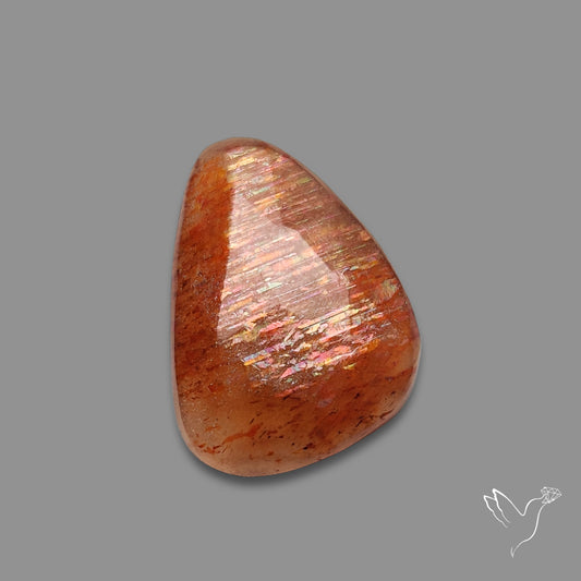 Rose Cut Meteor Shower Sunstone