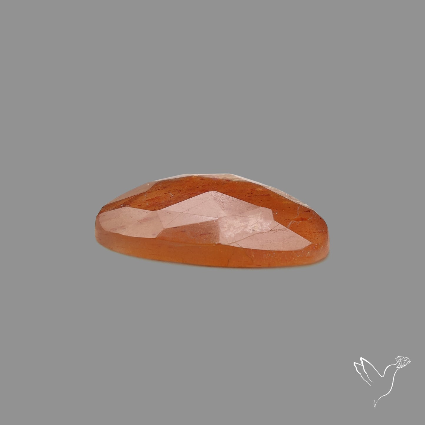 Rose Cut Meteor Shower Sunstone