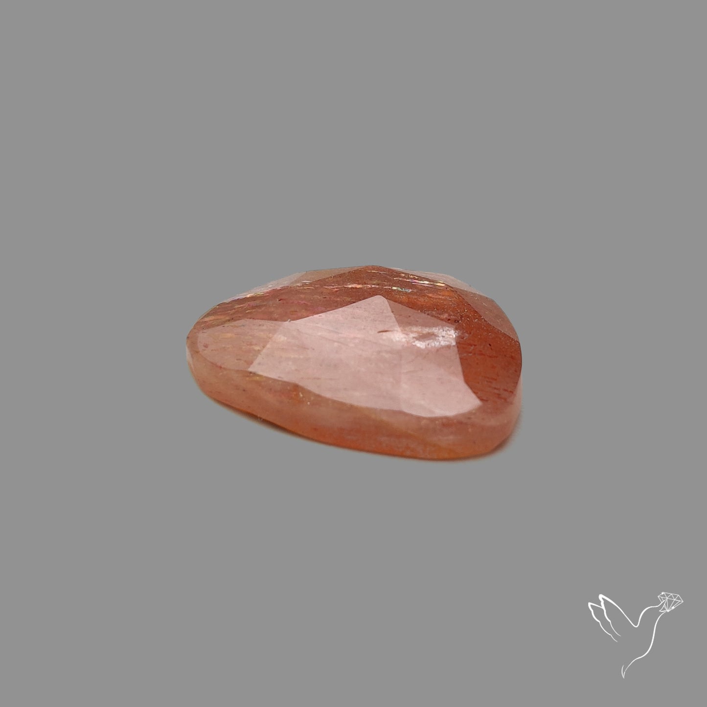 Rose Cut Meteor Shower Sunstone