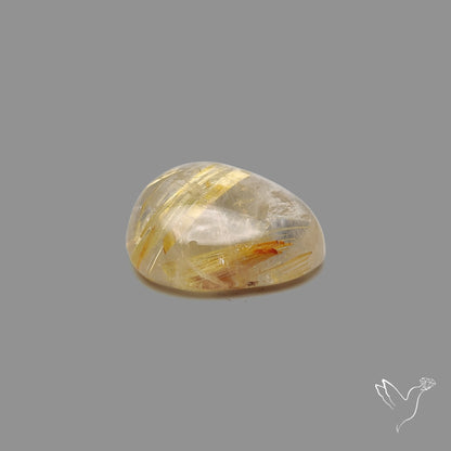 Golden Rutilated Quartz Cabochon