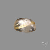 Golden Rutilated Quartz Cabochon