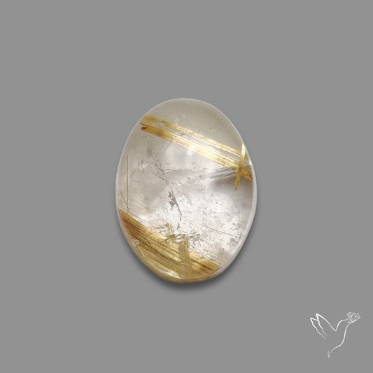 Golden Rutilated Quartz Cabochon