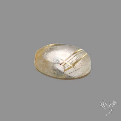 Golden Rutilated Quartz Cabochon