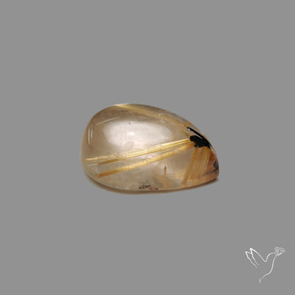 Golden Rutilated Quartz Cabochon