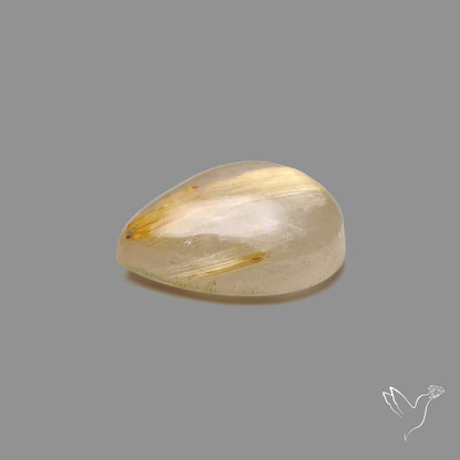 Golden Rutilated Quartz Cabochon