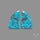 Rare Campitos Turquoise With Pyrite Inclusion Pair