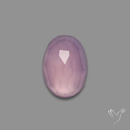Rose Cut Lavender Chalcedony