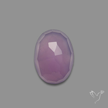 Rose Cut Lavender Chalcedony