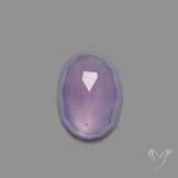 Rose Cut Lavender Chalcedony