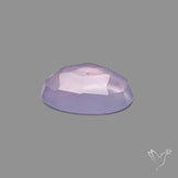 Rose Cut Lavender Chalcedony