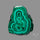 Malachite Stalactite Slice
