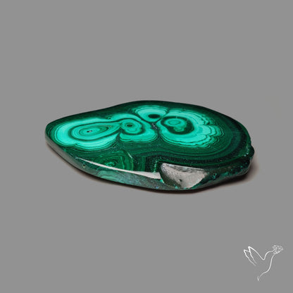 Malachite Stalactite Slice