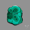 Malachite Stalactite Slice