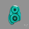 Malachite Stalactite Slice