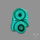 Malachite Stalactite Slice