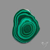 Malachite Stalactite Slice
