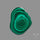 Malachite Stalactite Slice
