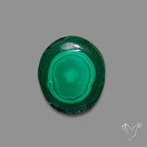 Malachite Stalactite Slice