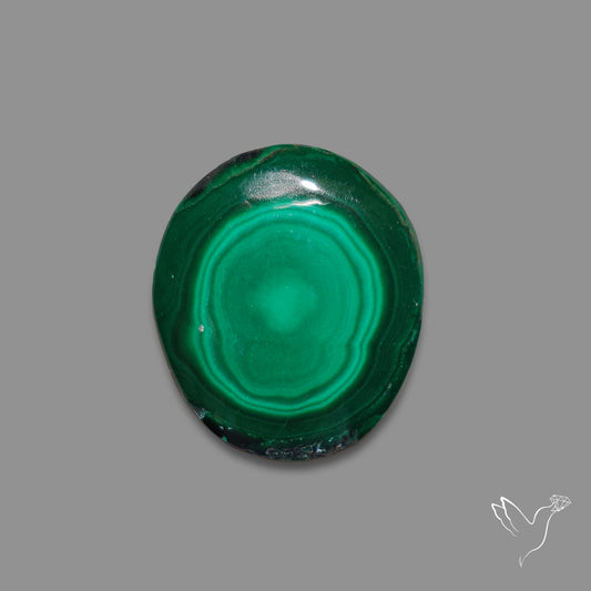 Malachite Stalactite Slice