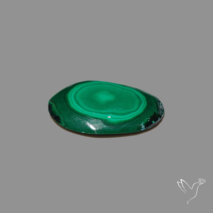 Malachite Stalactite Slice