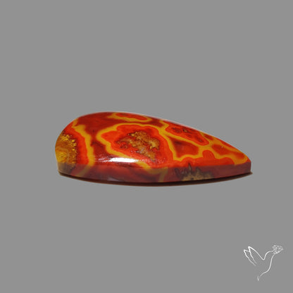 Moroccan Seam Agate Cabochon